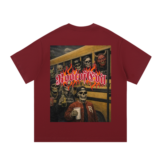 Root of Evil© TEEZ “UNIVERSITY LAMAR PACKSON” -Wine Red