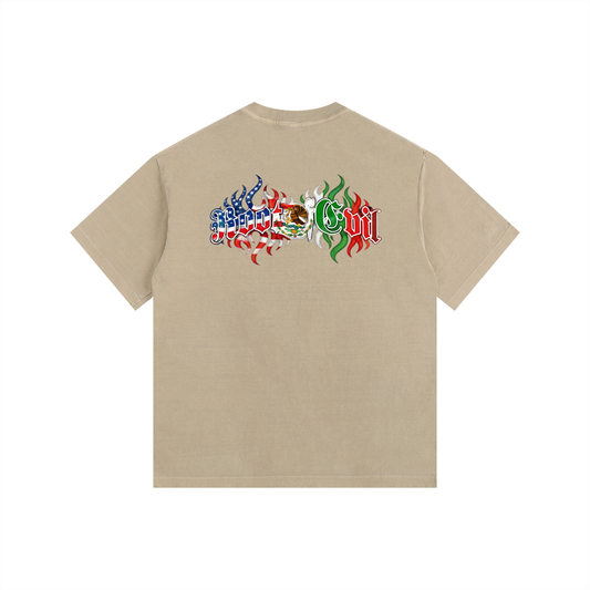 Root of Evil© TEEZ "FUCK ICE V2" -Khaki