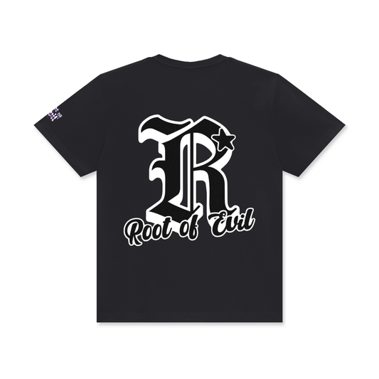 Root of Evil© TEEZ "EVIL ROOTS R-STAR" -Black