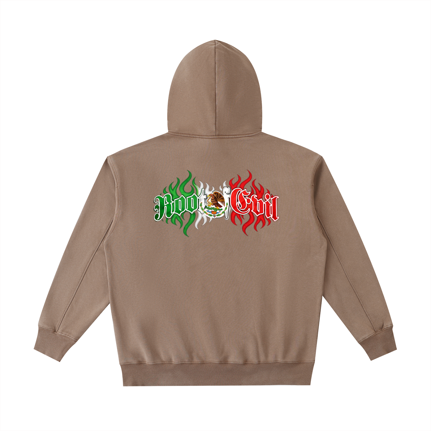 Root of Evil© HOODEEZ "FUCK ICE V2" -Coffee