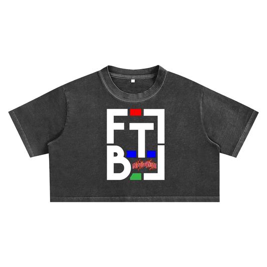 ROOT OF EVIL x FTB "FreeTheBros" CROP TOP