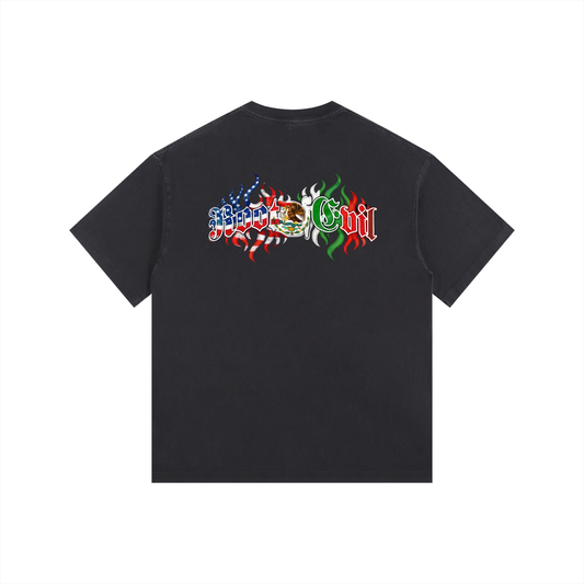 Root of Evil© TEEZ "FUCK ICE V2" -Black