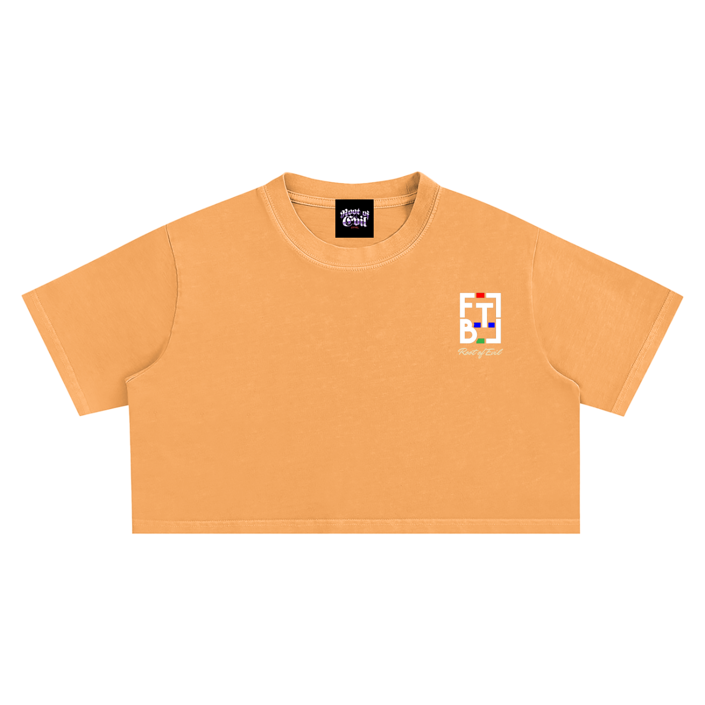 "ROOT OF EVIL x FTB" CROP TOP