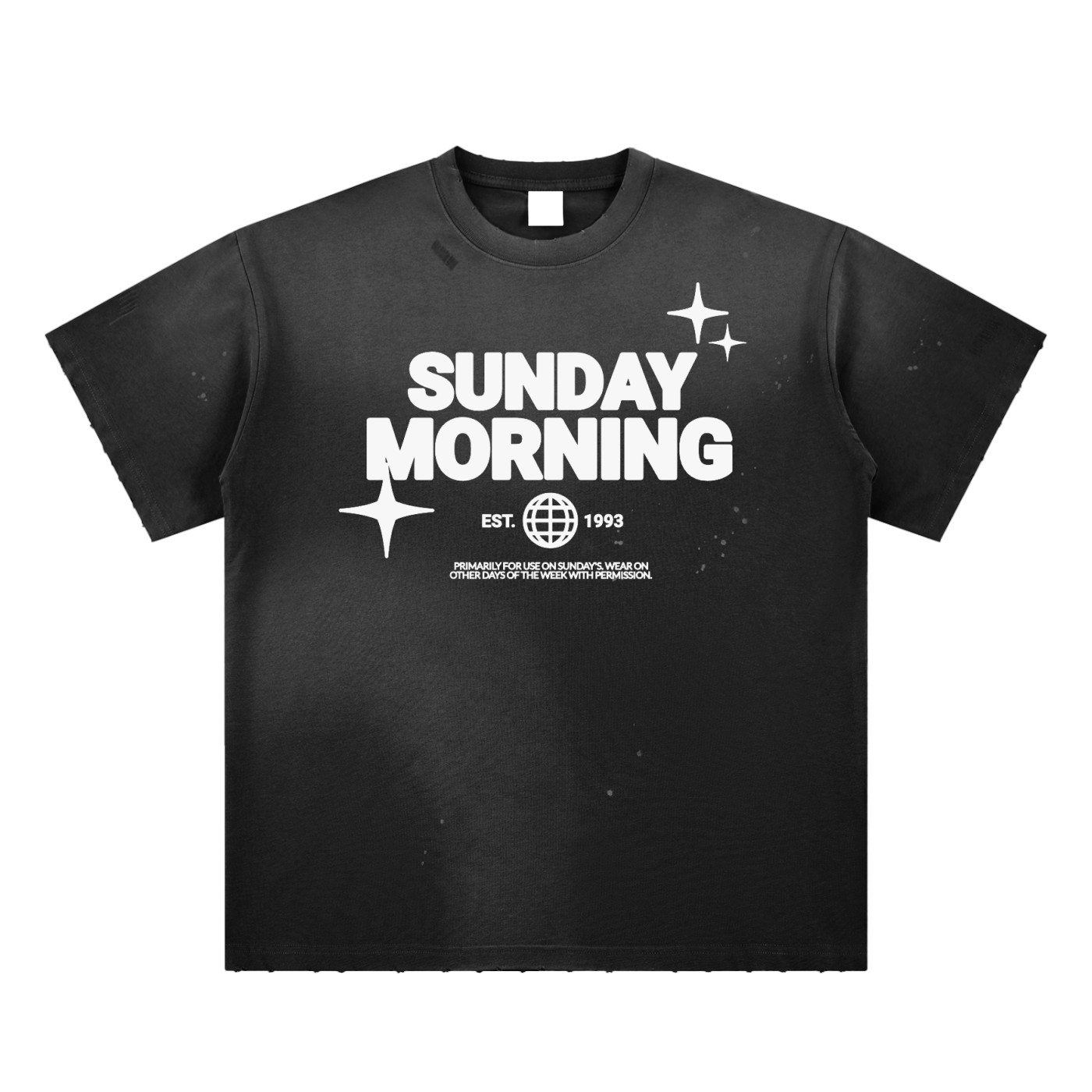 "SUNDAY MORNING" TEE