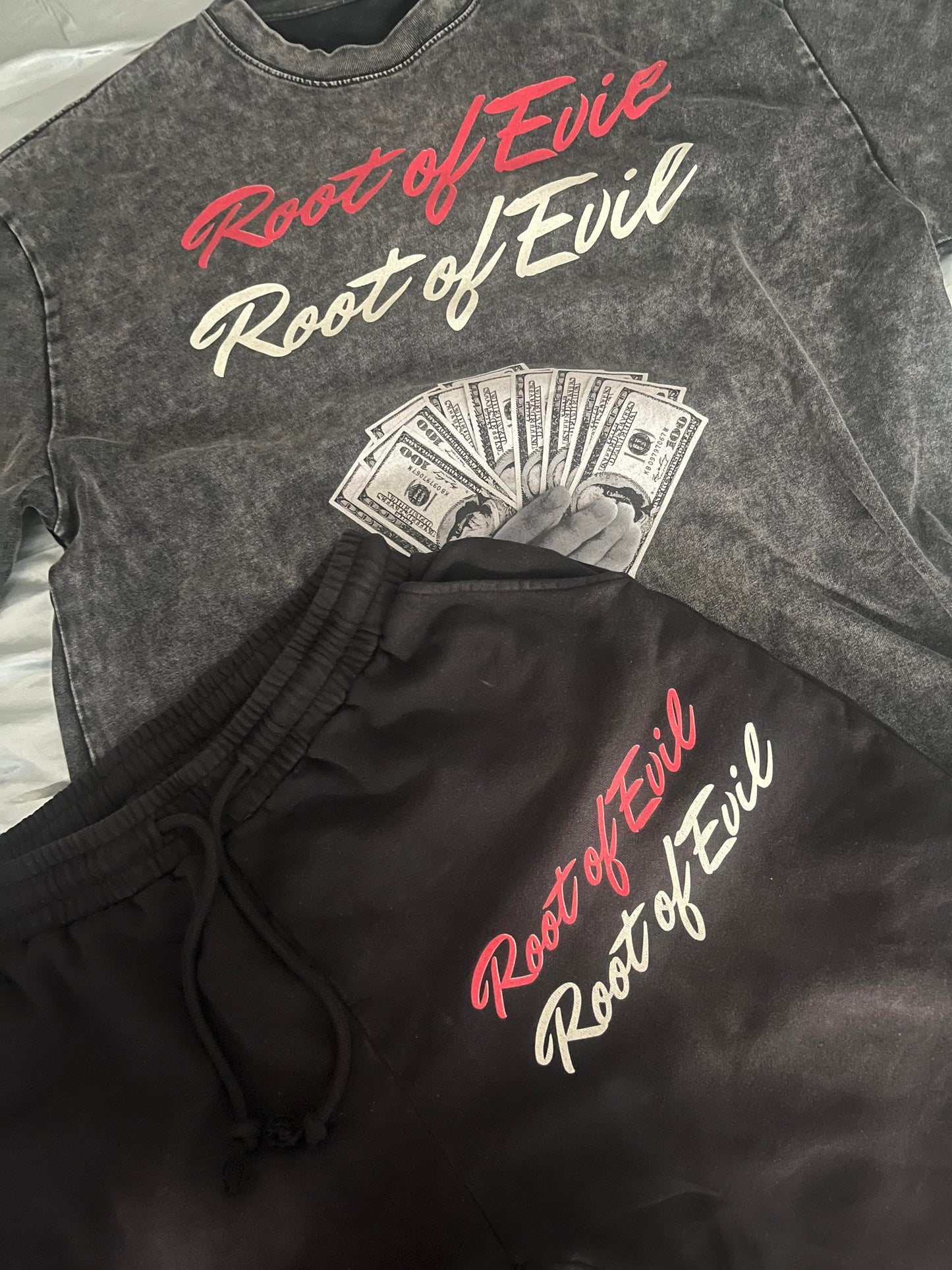 "ROOT OF EVIL 2X" SHORTZ