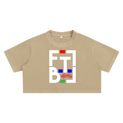 ROOT OF EVIL x FTB "FreeTheBros" CROP TOP