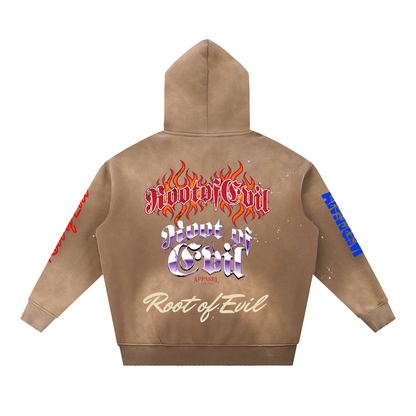 Root of Evil© HOODEEZ "BRANDED" -Brown