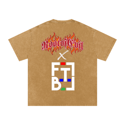 "ROOT OF EVIL x FTB" TEE