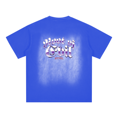 "PAPER CHASER" TEE