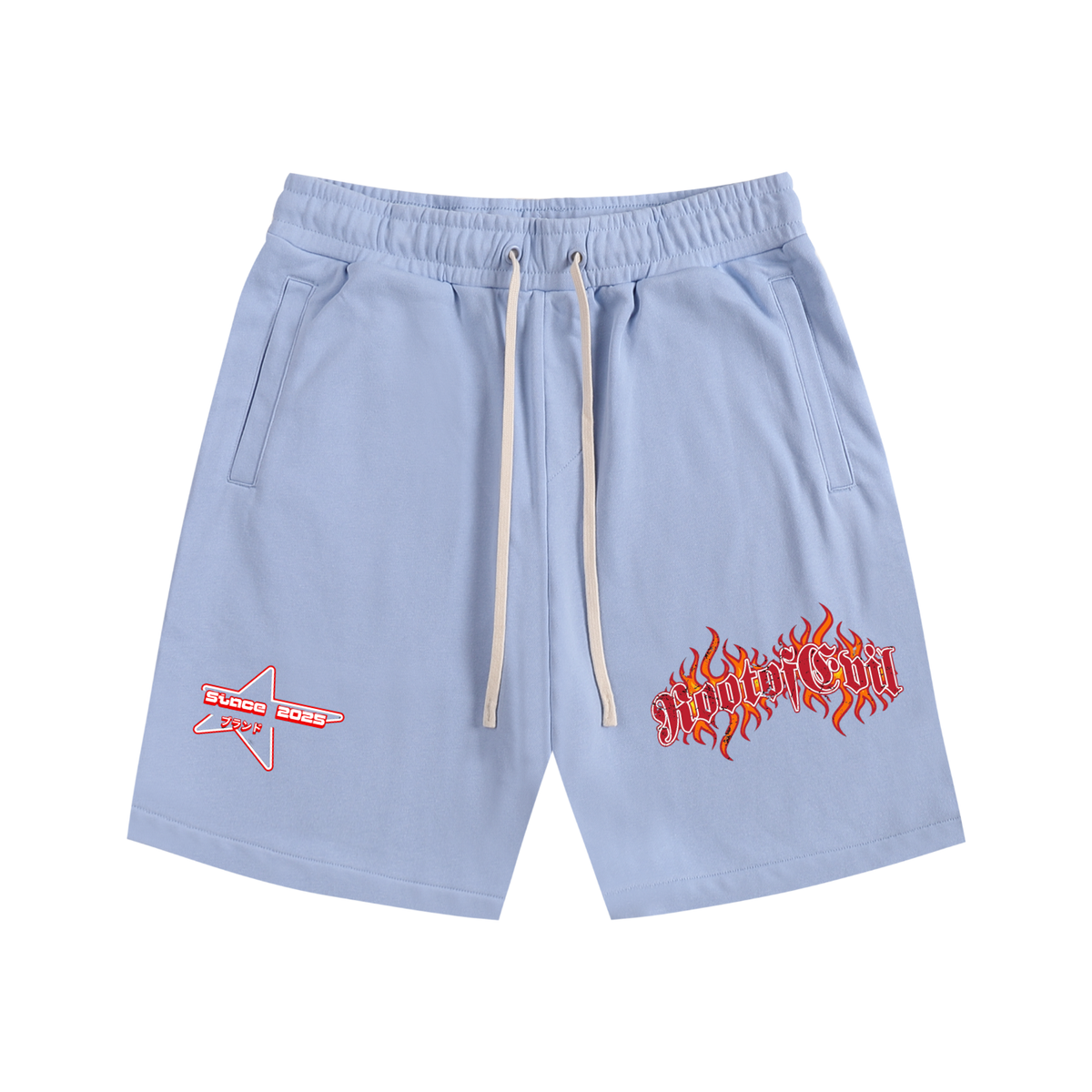 “Retro Blaze” Crew Shorts