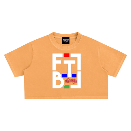 ROOT OF EVIL x FTB "FreeTheBros" CROP TOP