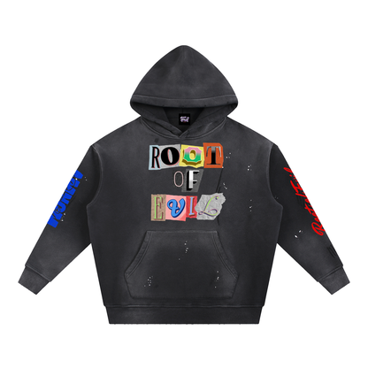 Root of Evil© HOODEEZ "BRANDED" -Black