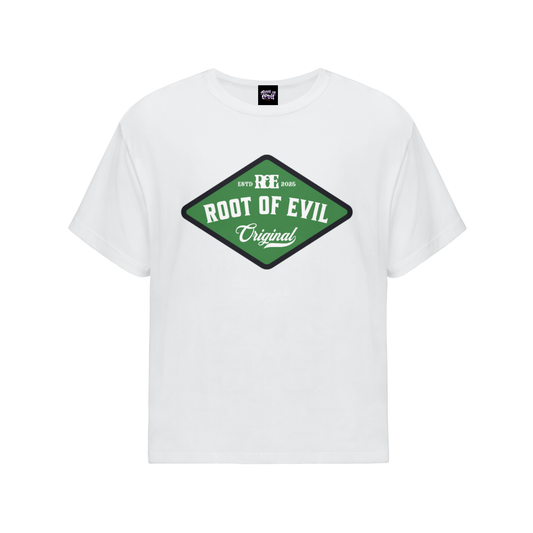 Root of Evil© TEEZ "ORIGINALS" -White/Green
