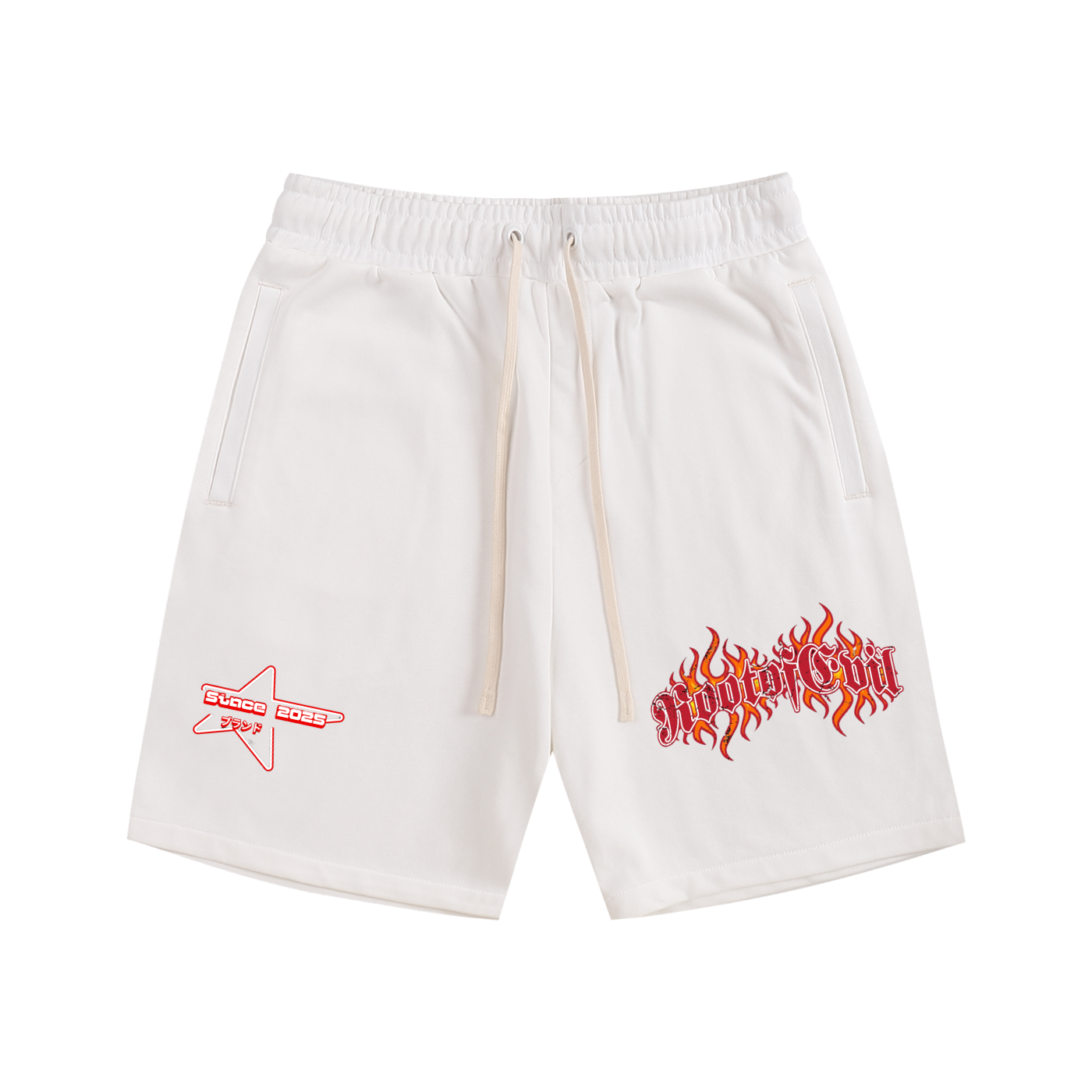 “Retro Blaze” Crew Shorts