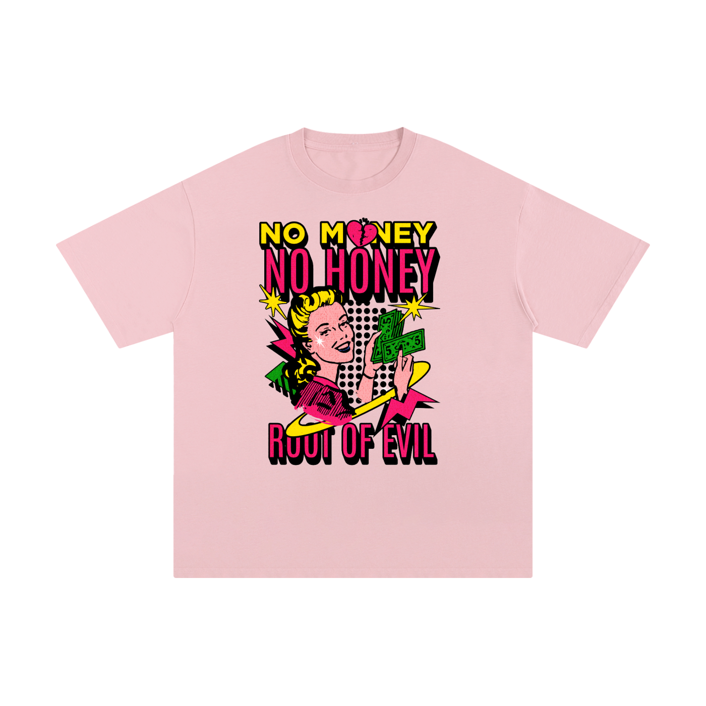 "NO MONEY, NO HONEY" TEE