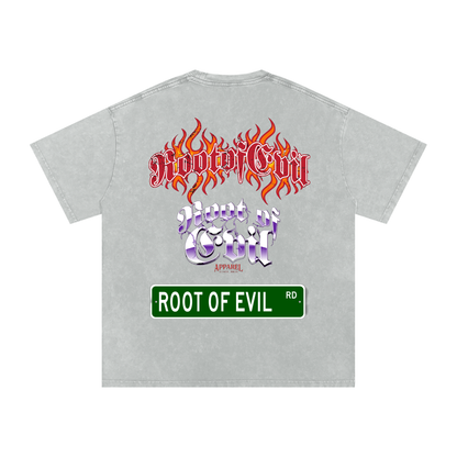 Root of Evil© TEEZ "BRANDED" -Light Gray
