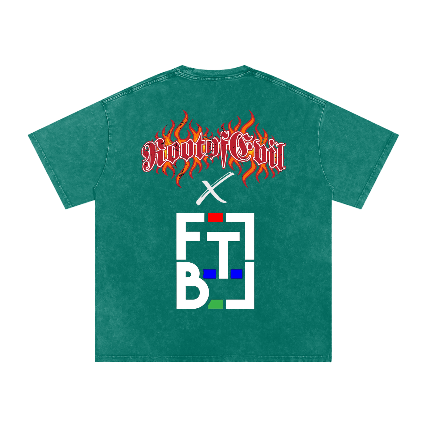 "ROOT OF EVIL x FTB" TEE