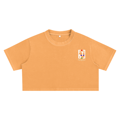 "ROOT OF EVIL x FTB" CROP TOP