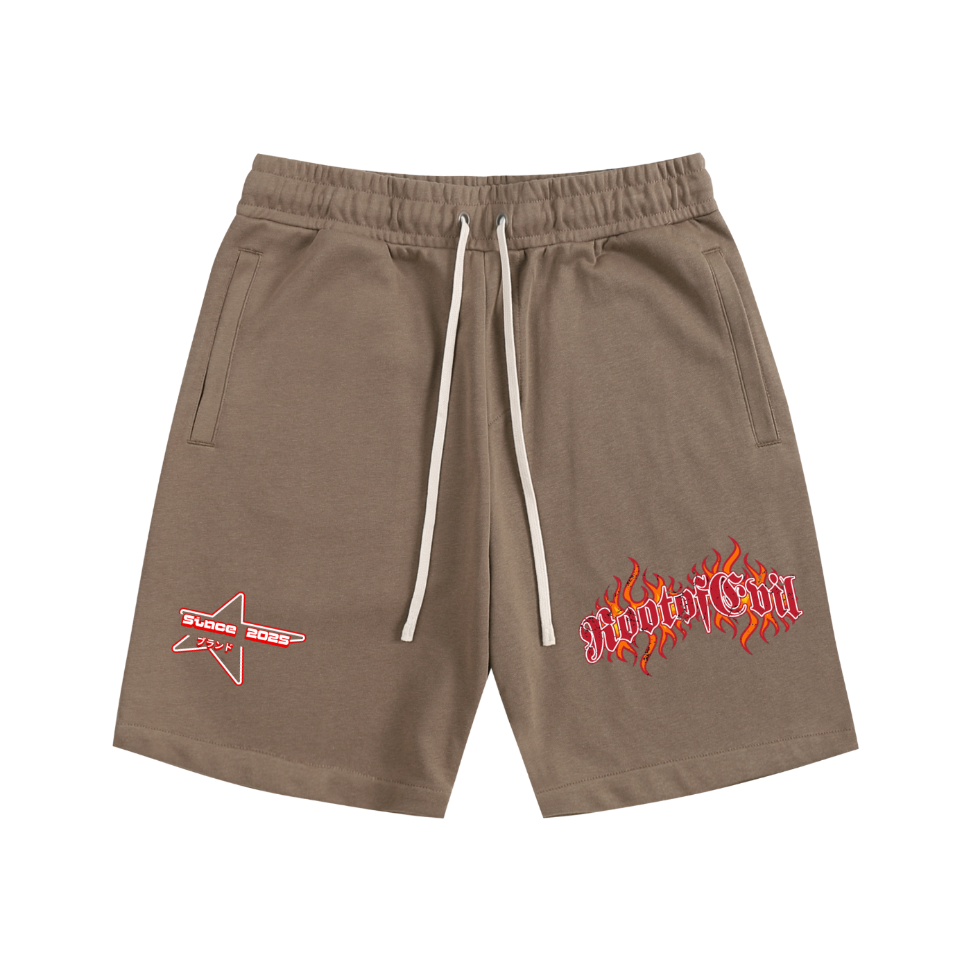 “Retro Blaze” Crew Shorts