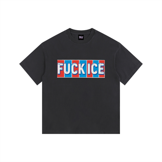 Root of Evil© TEEZ "FUCK ICE V2" -Black