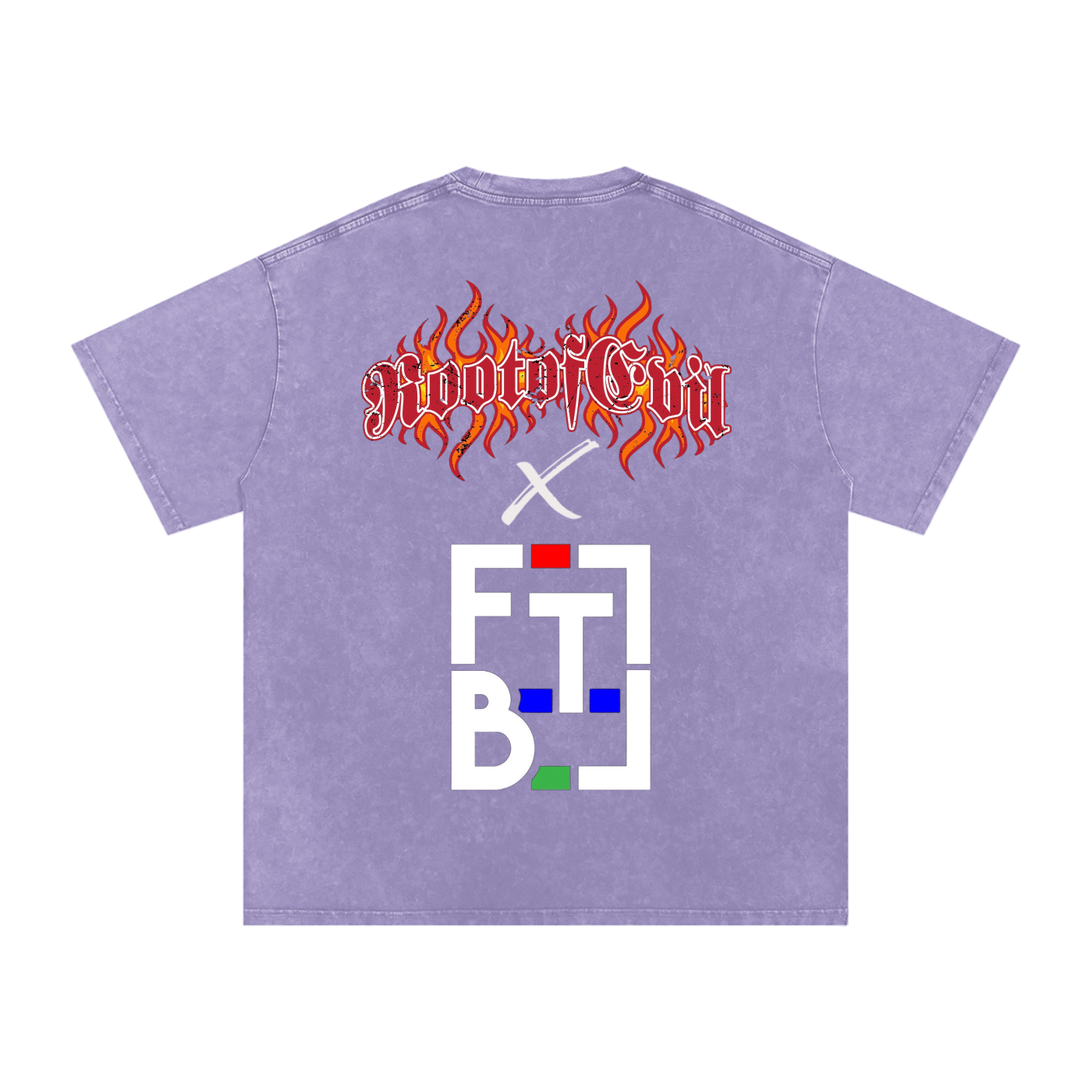 "ROOT OF EVIL x FTB" TEE