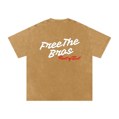 ROOT OF EVIL x FTB "FreeTheBros" TEE