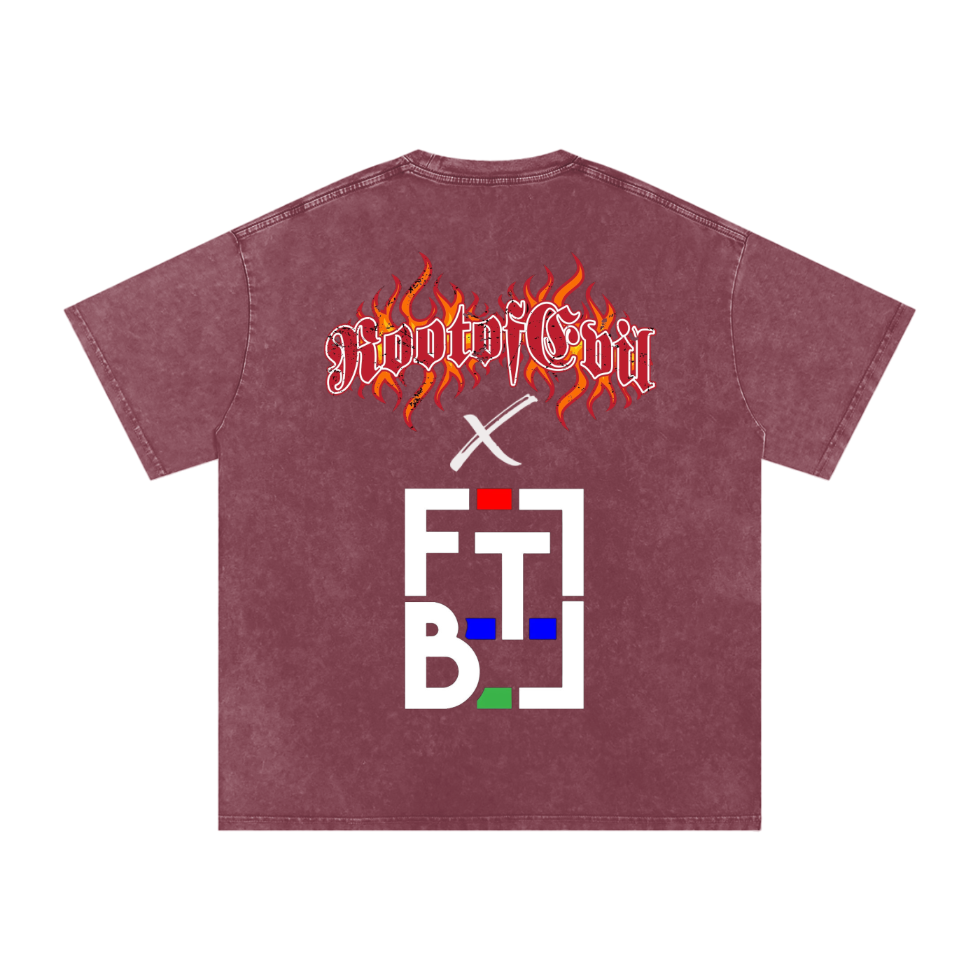 "ROOT OF EVIL x FTB" TEE