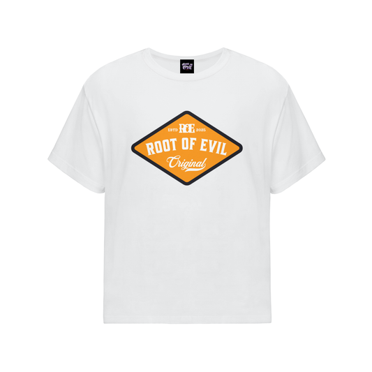 Root of Evil© TEEZ "ORIGINALS" -White/Orange