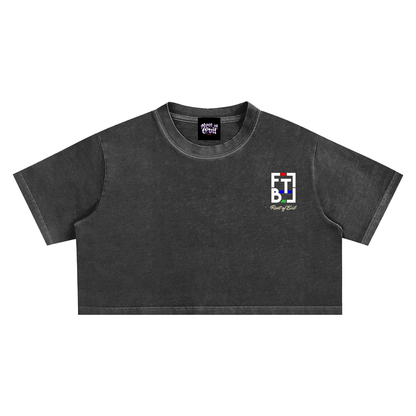 "ROOT OF EVIL x FTB" CROP TOP