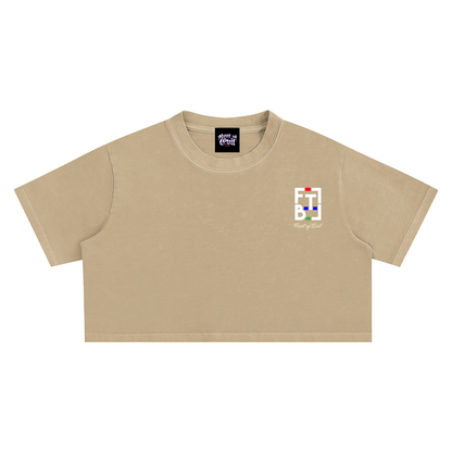 "ROOT OF EVIL x FTB" CROP TOP