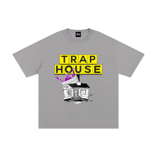 Root of Evil© TEEZ “TRAP HOUSE” -Gray