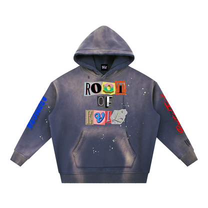 Root of Evil© HOODEEZ "BRANDED" -Navy Blue