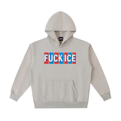 Root of Evil© HOODEEZ "FUCK ICE V2" -Light Gray