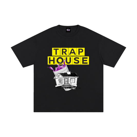 Root of Evil© TEEZ “TRAP HOUSE” -Black