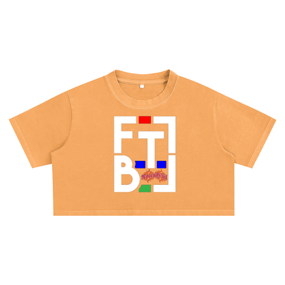 ROOT OF EVIL x FTB "FreeTheBros" CROP TOP