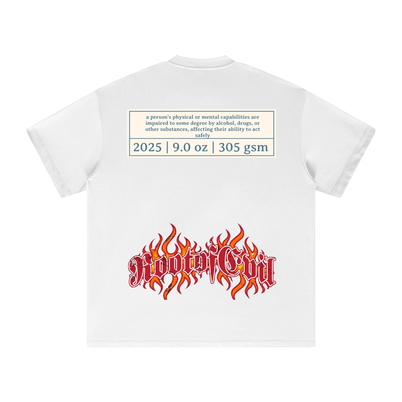 "UNDER THE INFLUENCE" TEE