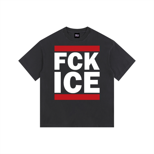 Root of Evil© TEEZ "FUCK ICE V1" -Black