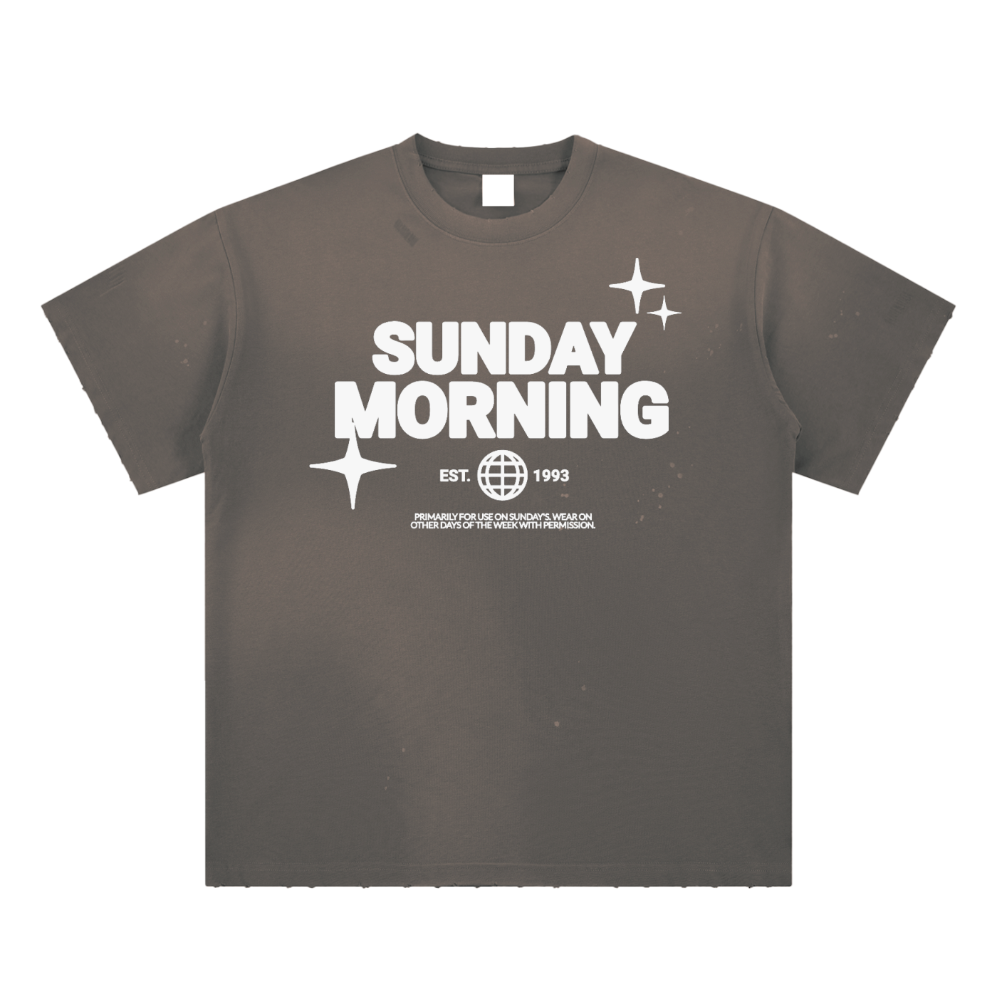 "SUNDAY MORNING" TEE