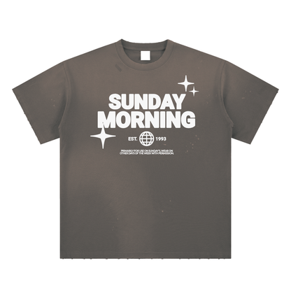 "SUNDAY MORNING" TEE
