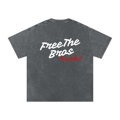 ROOT OF EVIL x FTB "FreeTheBros" TEE