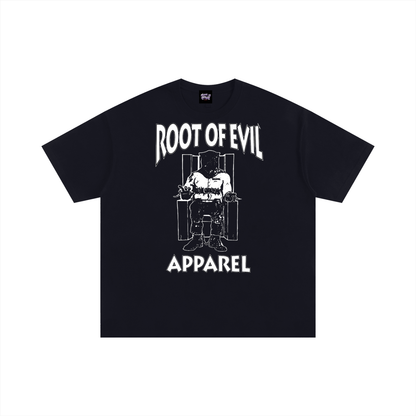 Root of Evil© TEEZ "VINTAGE ROE" -Black