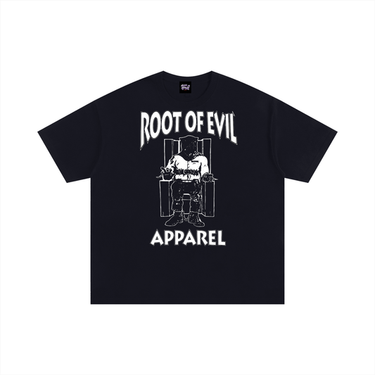 Root of Evil© TEEZ "VINTAGE ROE" -Black