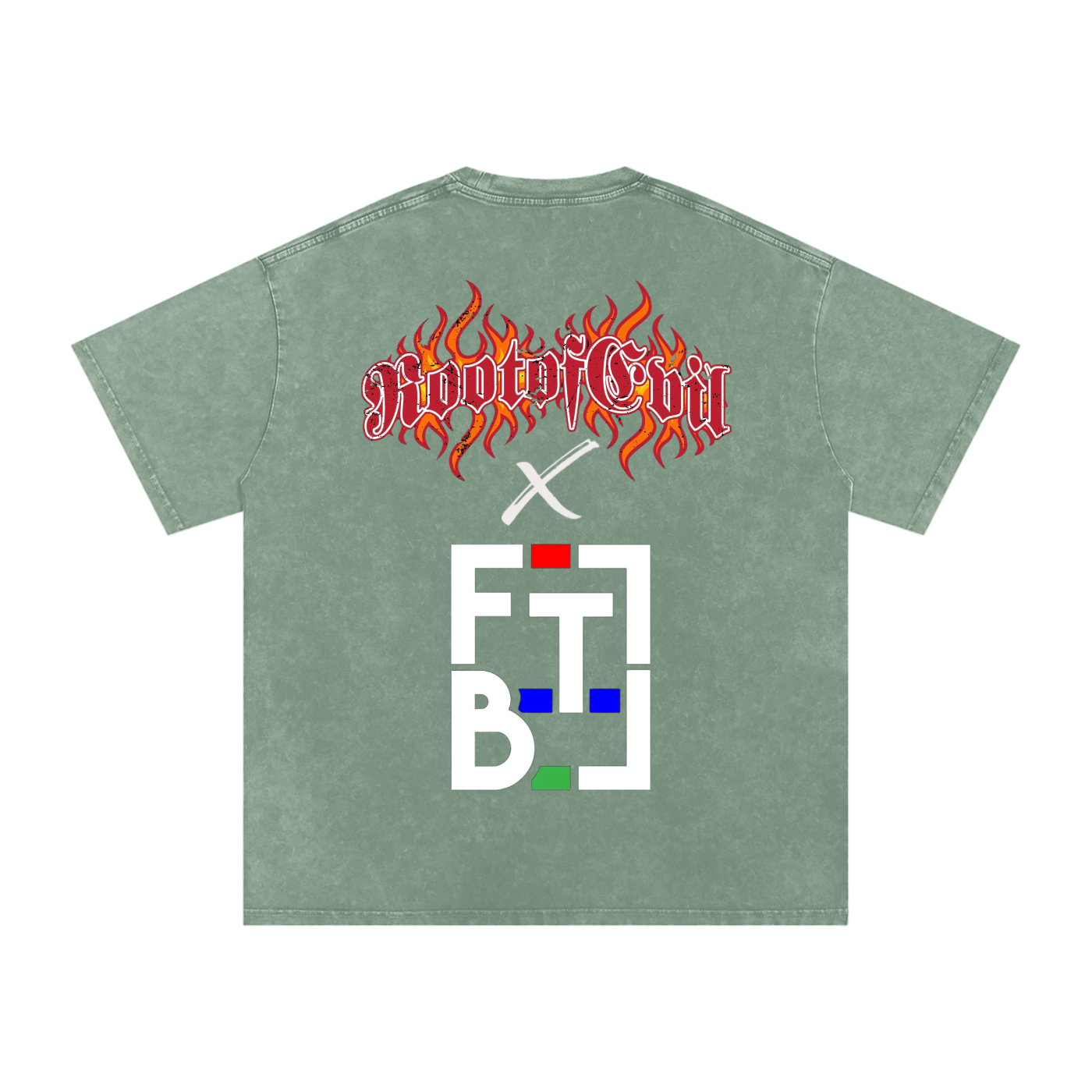 "ROOT OF EVIL x FTB" TEE