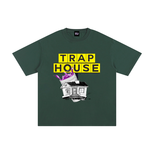 Root of Evil© TEEZ “TRAP HOUSE” -Green