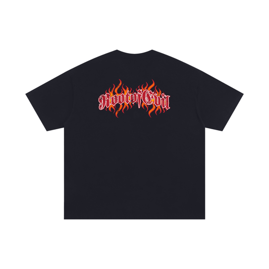 Root of Evil© TEEZ "VINTAGE ROE" -Black