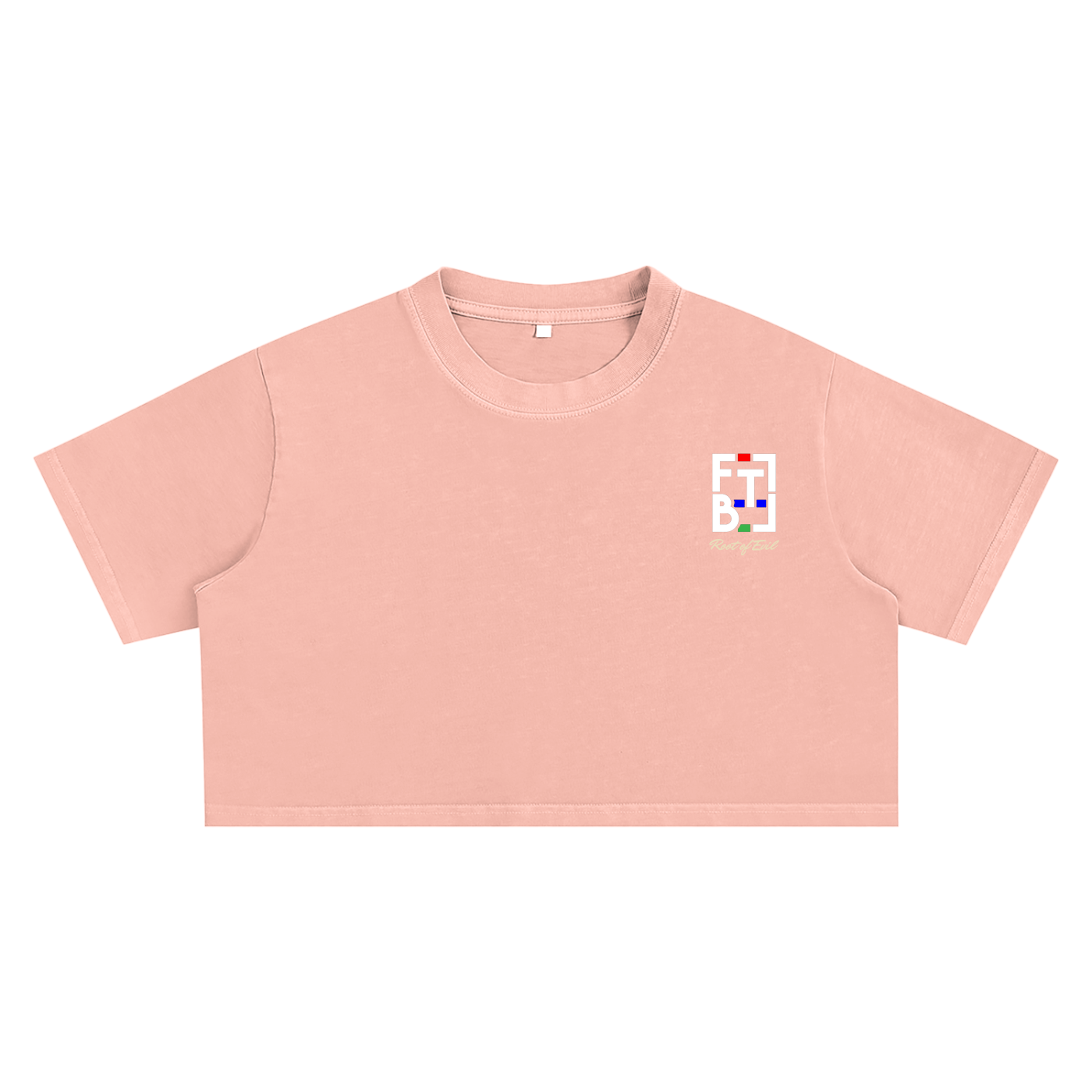 "ROOT OF EVIL x FTB" CROP TOP
