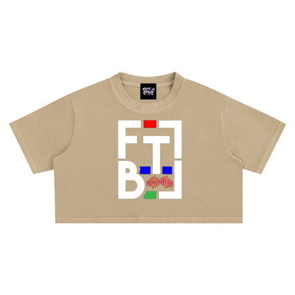 ROOT OF EVIL x FTB "FreeTheBros" CROP TOP