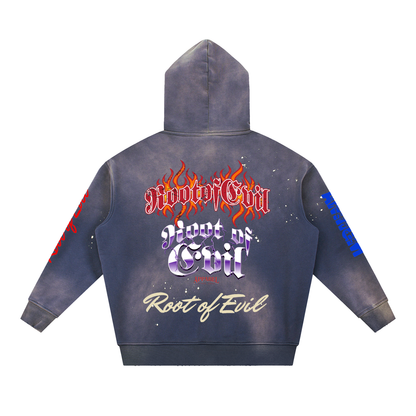 Root of Evil© HOODEEZ "BRANDED" -Navy Blue